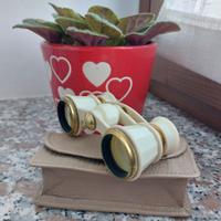 Binocolo da teatro con custodia