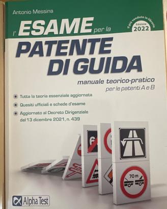 Libri per esame Patente di guida A/B (teoria/eserc
