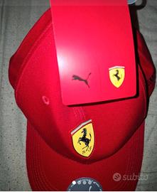 capellino Ferrari rosso  Puma ( replica scuderia F
