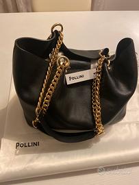 Borsa donna nera Pollini