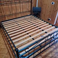 letto matrimoniale in ferro battuto