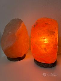 Lampada di Sale Rosa dell'Himalaya (2 pezzi)