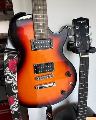 Chitarra elettrica Rocktile e amplificatore Fender