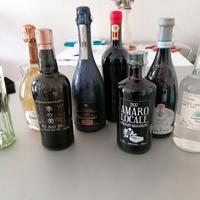 8 Bottiglie da collezione 