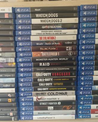 Giochi ps4 (leggere descrizione)