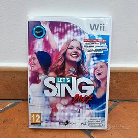 Nintendo Wii - 2 Microfoni e Let's Sing