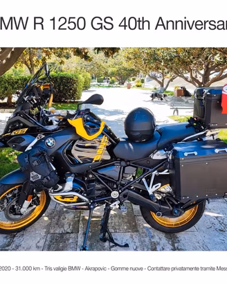 BMW R 1250 GS  40mo Annivesary Edizione 40 Anni GS
