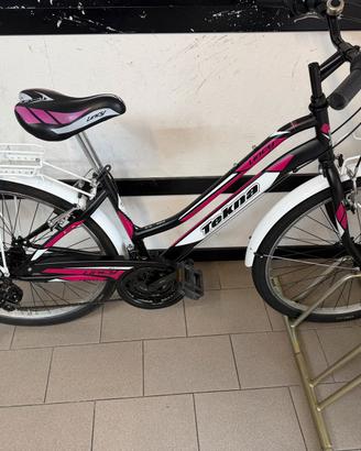 Bici da ragazza con ruote da 26”