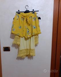 Completo pantaloncino e maglietta