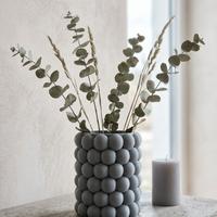 Vaso "Bubble" Grigio Antracite - Design 3D by Niki