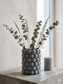 Vaso "Bubble" Grigio Antracite - Design 3D by Niki