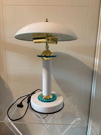 Lampada vintage fungo bianca  stile Hollywood