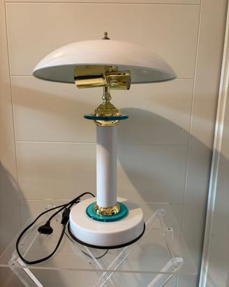 Lampada vintage fungo bianca  stile Hollywood