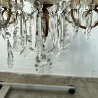 Lampadario a gocce sei luci