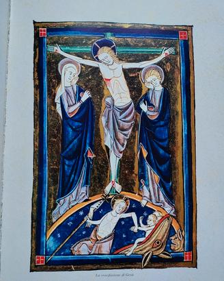 Libro Vangelo con Miniature in fac-simile 