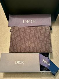 Pochette clutch bag Dior A5 Jacquard Oblique