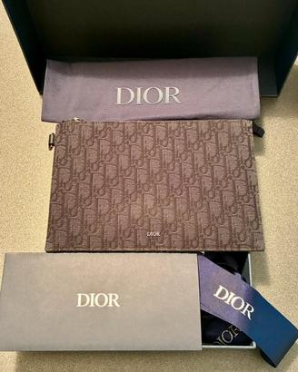 Pochette clutch bag Dior A5 Jacquard Oblique