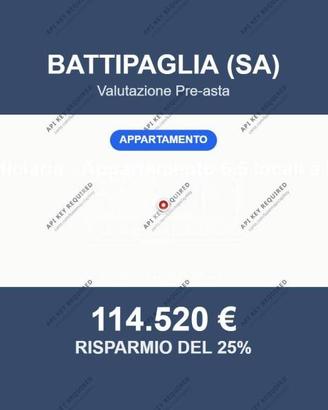 Immobile in asta di 117 m² con box auto a Battipag