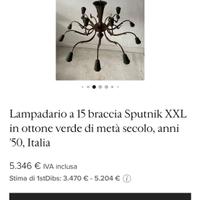 Lampadario sputnik