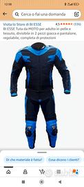 tuta moto taglia XXL 56