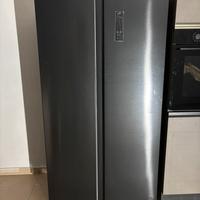 Frigorifero CROMBERG americano side-by-side nero