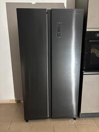 Frigorifero CROMBERG americano side-by-side nero