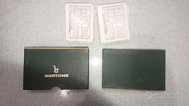 Bertone - Carte da gioco