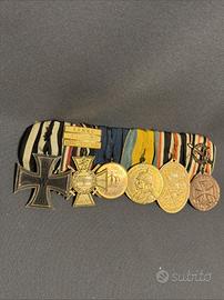 Grande Barretta Medaglie WWI Impeto Tedesco