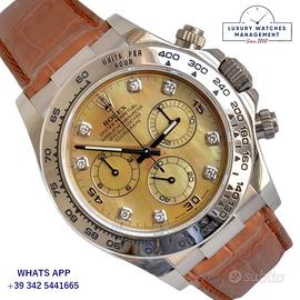 ROLEX Daytona 116519 Factory yellow M.O.P. diamond