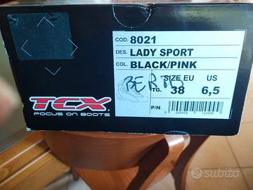 Donna scarponcini da moto