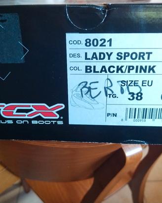 Donna scarponcini da moto