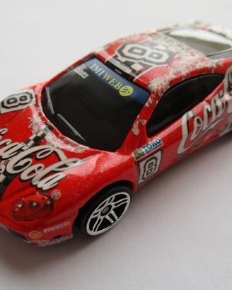 Ferrari 360 Modena 1/64 Hot Wheels Coca Cola