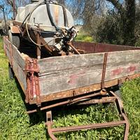 Carrello rimorchio Mutti omologato ribaltabile