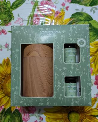 Diffusore Aromatherapy effetto legno con fragranze