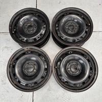4 Cerchi Usati Orginali Vw Polo 15 Pollici