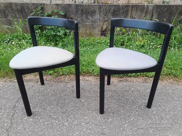 Coppia sedie anni 80