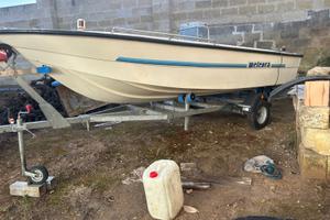 BARCA OPEN. 450 bella comoda ampia cuscineria