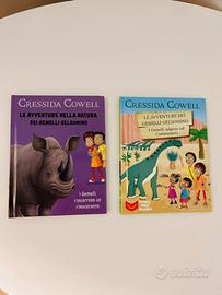 Due libri Le avventure dei gemelli Gelsomino.