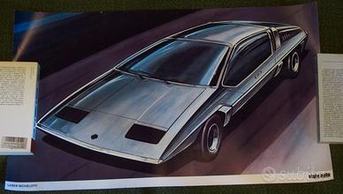 Michelotti 1971 Matra Laser Poster 36x62 Manifesto