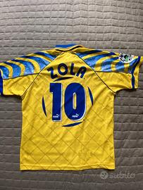 MAGLIA ZOLA - PARMA CALCIO ORIGINALE SERIE A 96-97