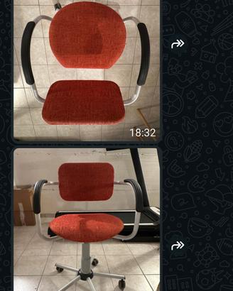 poltroncina per scrivania