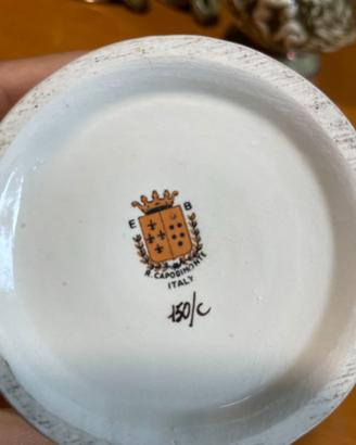 Servizio da caffè Capodimonte originale