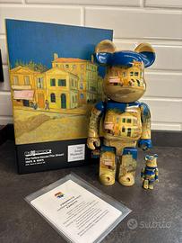 Medicom Bearbrick x Van Gogh La Casa Gialla set