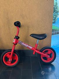 Bicicletta balance bambini rossa