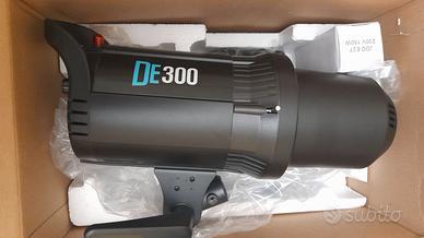 Flash 300 light x studio fotografico foto softbox