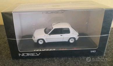 Modellino Peugeot 205 Rallye 1/43 Norev 