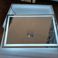 Specchio touch con led