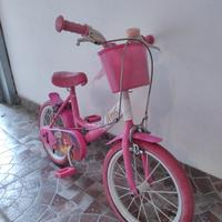 Bici Winx 14" per bambina di 3/4 anni