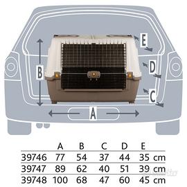 Trasportino SKUDOCAR MPS OMOLOGATO 100 MARRONE