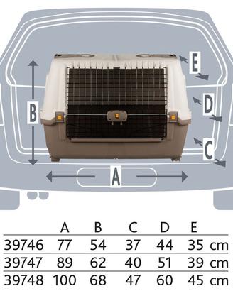 Trasportino SKUDOCAR MPS OMOLOGATO 100 MARRONE